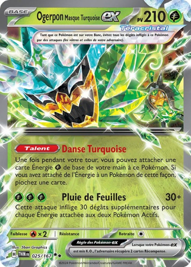 Ogerpon Masque Turquoise ex - 025/167
