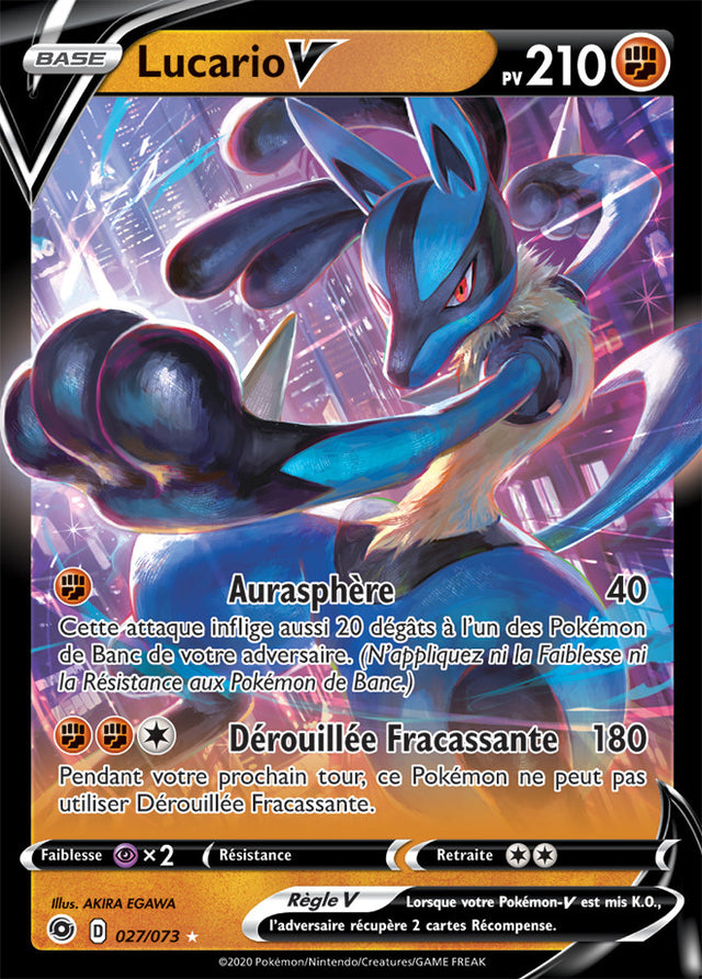 image SWSH03.5_027/073 Lucario V