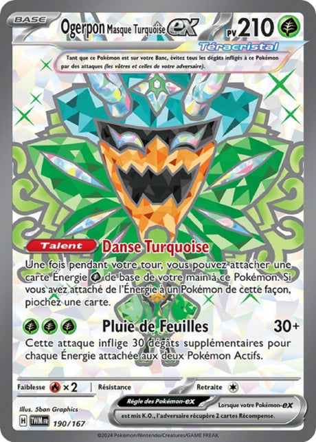 Ogerpon Masque Turquoise ex - 190/167