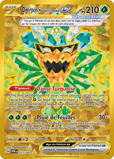 Ogerpon Masque Turquoise ex - 221/167