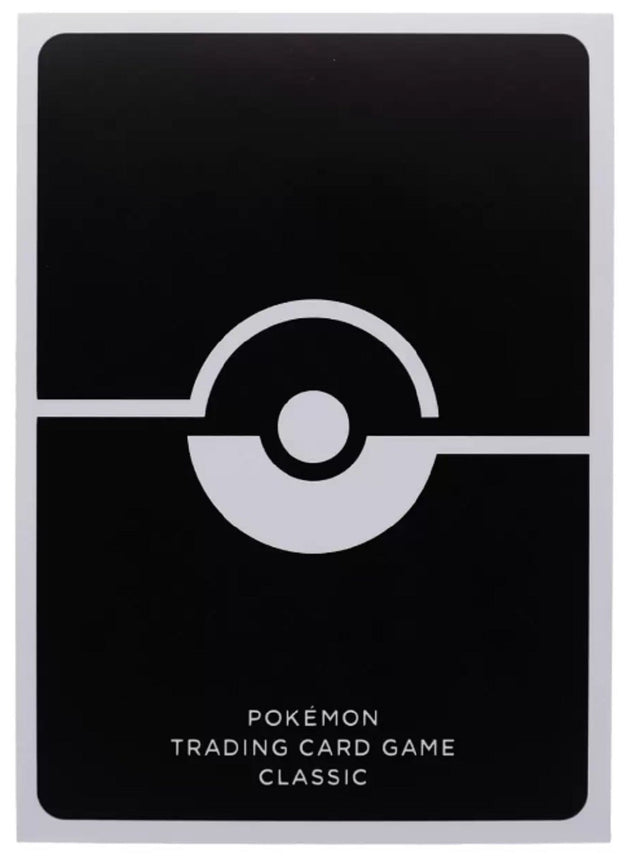Pokémon TCG - 60 Protège-cartes Standard Pokémon Trading Card Game Classic - Noir