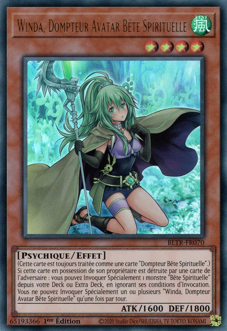 Winda, Dompteur Avatar Bête Spirituelle - BLTR-FR070