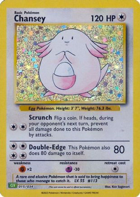 Leveinard / Chansey - 015/034