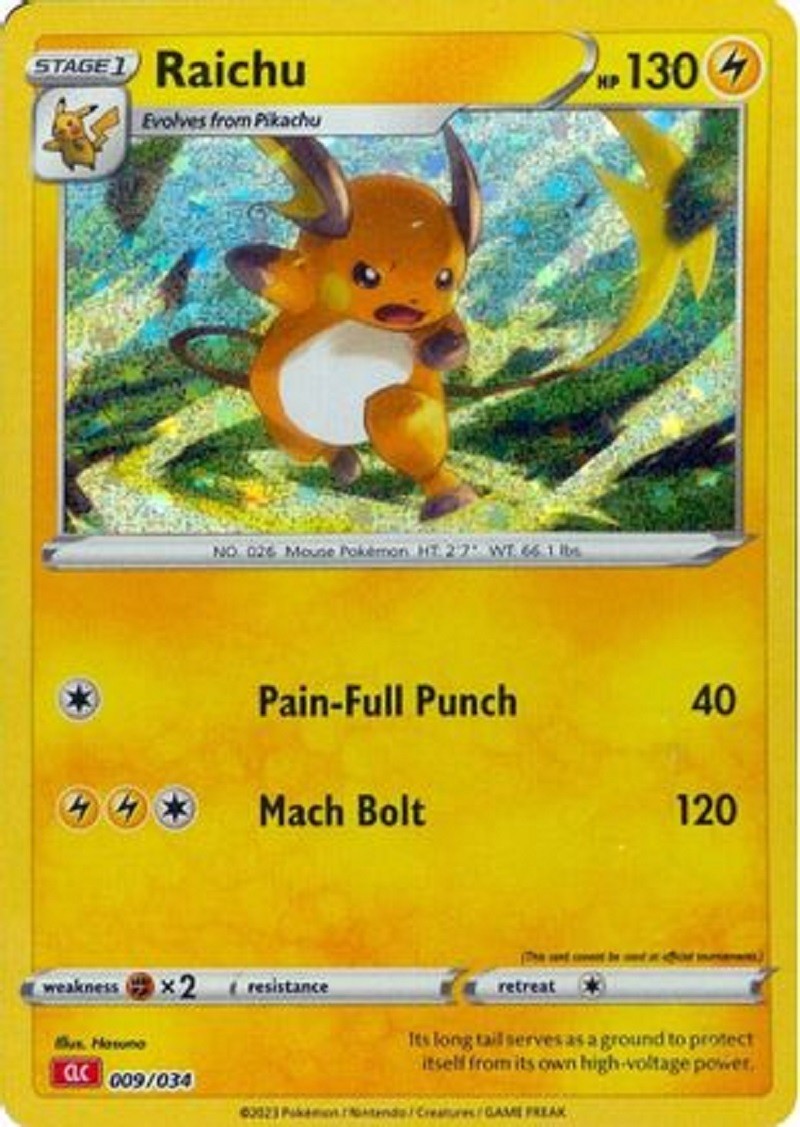Raichu - 009/034