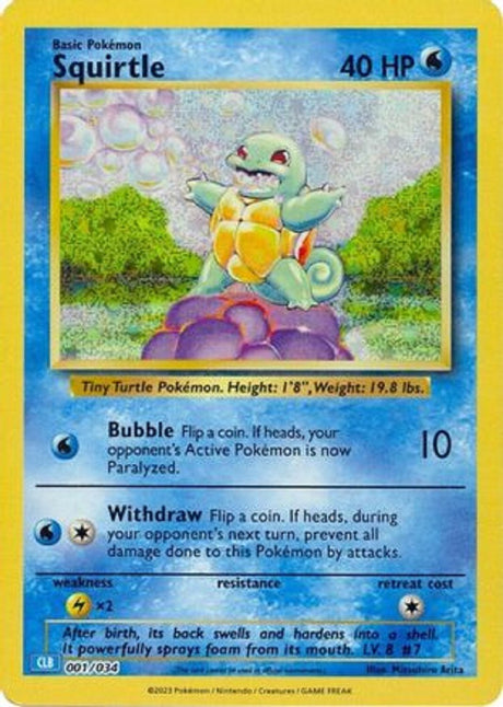 Carapuce / Squirtle - 001/034