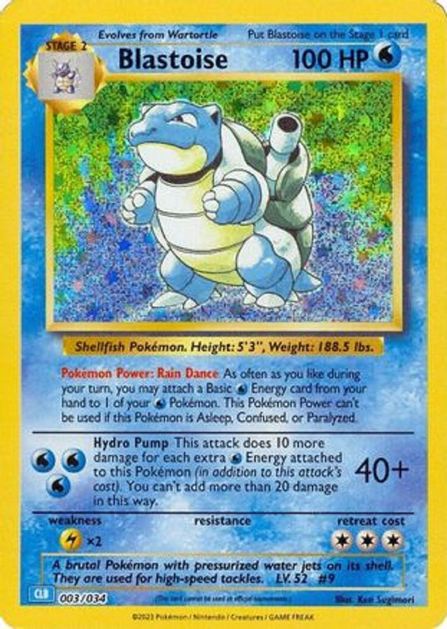 Tortank / Blastoise - 003/034
