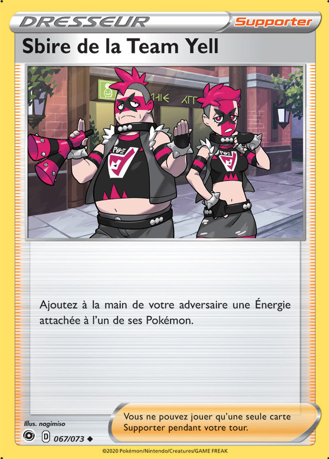 image SWSH03.5_067/073 Sbire de la Team Yell