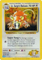 Lt. Surge's Raticate - 016/034
