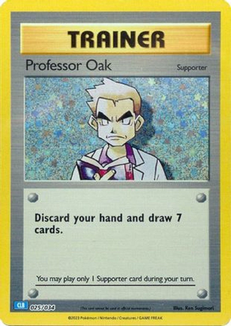 Professeur Chen / Professor Oak - 025/034