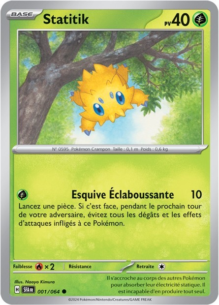 Statitik - 001/064 - Pokémon - Fable Nébuleuse