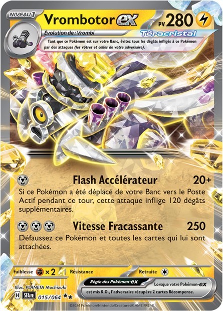 Vrombotor ex - 015/064 - Pokémon - Fable Nébuleuse