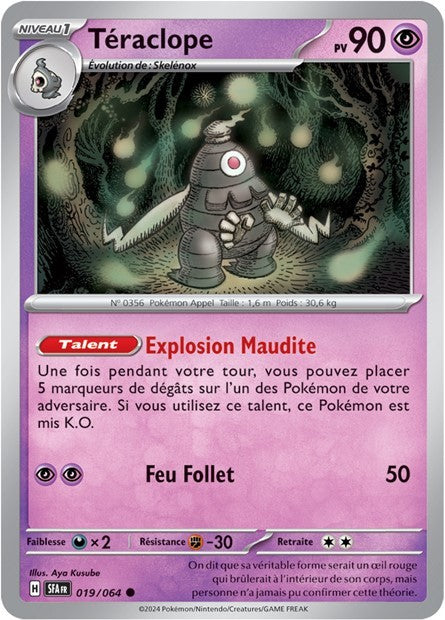 Téraclope - 019/064 - Pokémon - Fable Nébuleuse