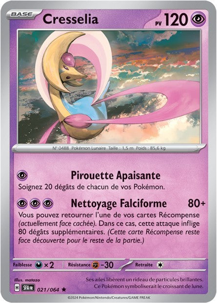 Cresselia - 021/064 - Pokémon - Fable Nébuleuse