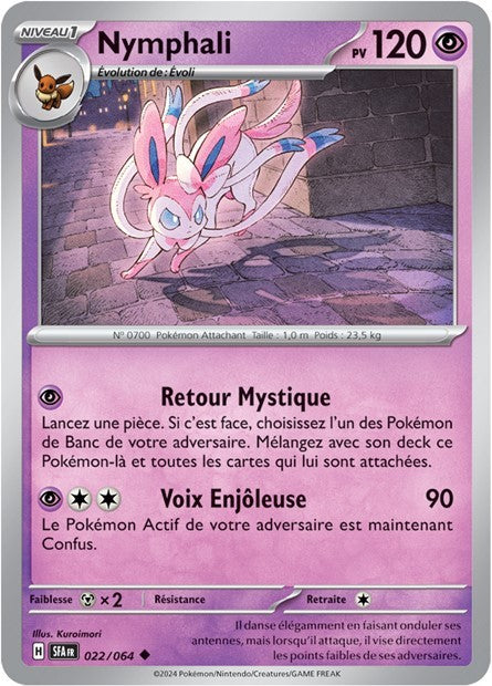 Nymphali - 022/064 - Pokémon - Fable Nébuleuse
