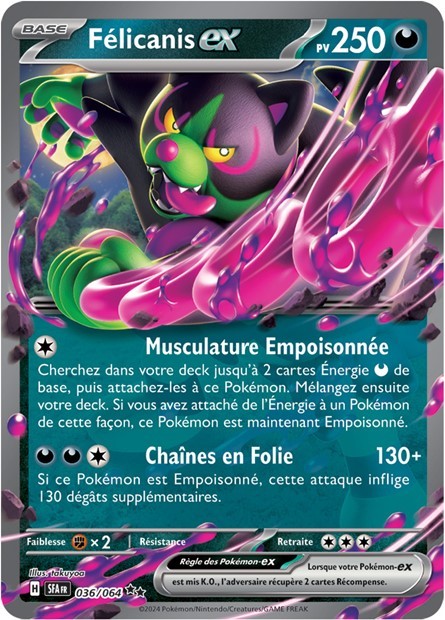 Félicanis ex - 036/064 - Pokémon - Fable Nébuleuse