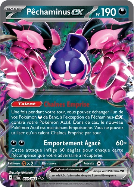 Pêchaminus ex - 039/064 - Pokémon - Fable Nébuleuse