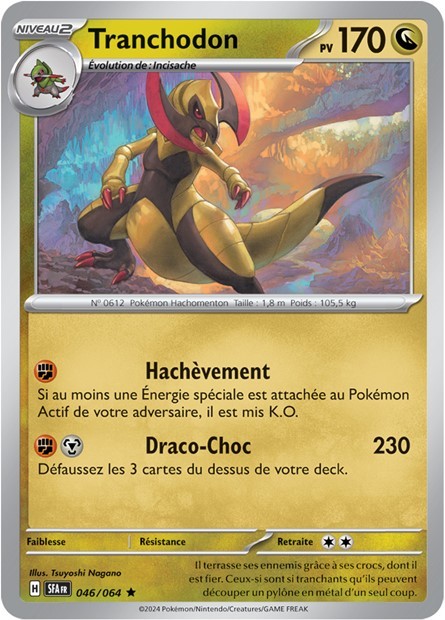 Tranchodon - 046/064 - Pokémon - Fable Nébuleuse