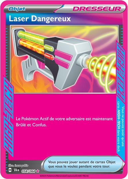 Laser Dangereux - 058/064 - Pokémon - Fable Nébuleuse