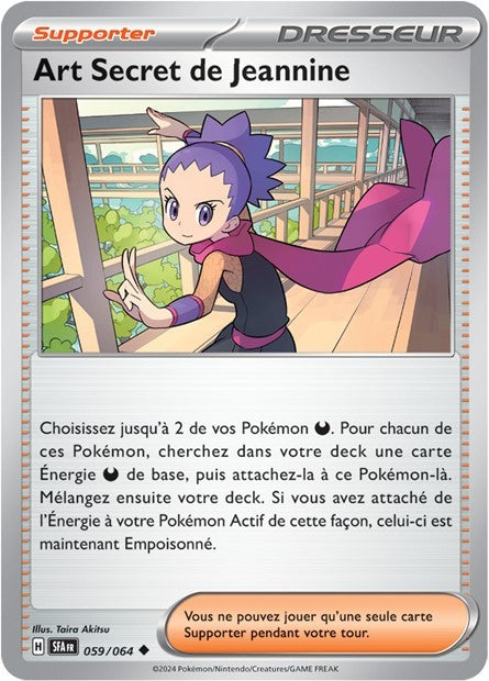 Art Secret de Jeannine - 059/064 - Pokémon - Fable Nébuleuse