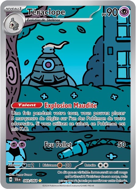 Téraclope - 069/064 - Pokémon - Fable Nébuleuse