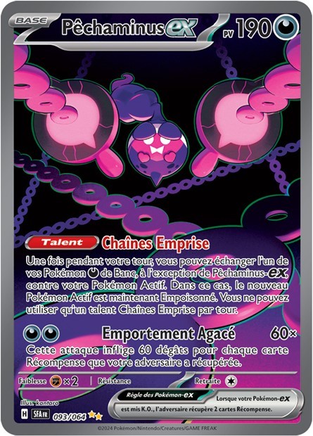 Pêchaminus ex - 093/064 - Pokémon - Fable Nébuleuse