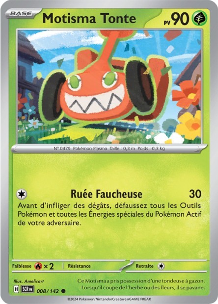 Motisma Tonte - 008/142 - Pokémon - Couronne Stellaire