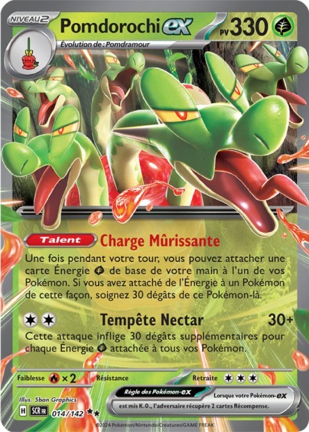 Pomdorochi ex - 014/142 - Pokémon - Couronne Stellaire