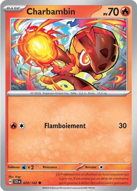 Charbambin - 029/142 - Pokémon - Couronne Stellaire