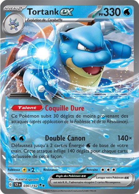 Tortank ex - 030/142 - Pokémon - Couronne Stellaire