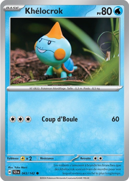 Khélocrok - 043/142 - Pokémon - Couronne Stellaire