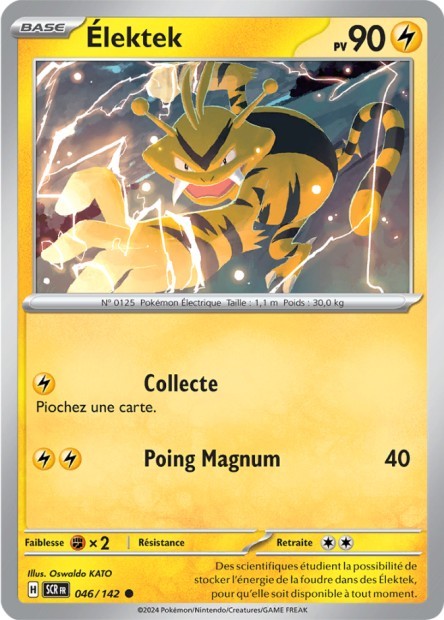 Élektek - 046/142 - Pokémon - Couronne Stellaire