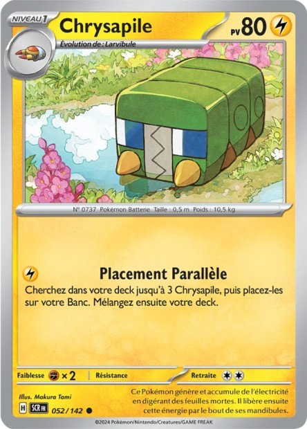 Chrysapile - 052/142 - Pokémon - Couronne Stellaire
