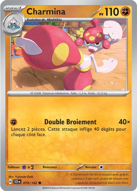 Charmina - 079/142 - Pokémon - Couronne Stellaire