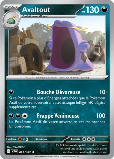 Avaltout - 092/142 - Pokémon - Couronne Stellaire