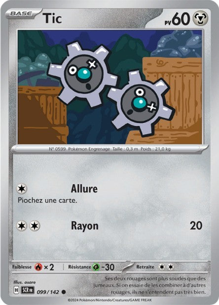 Tic - 099/142 - Pokémon - Couronne Stellaire