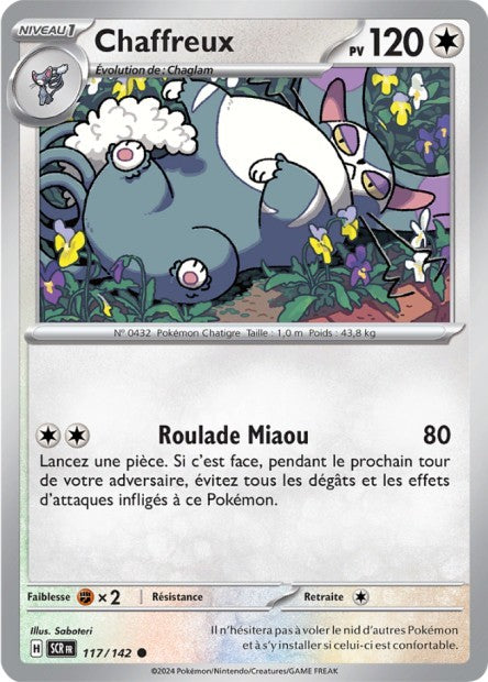 Chaffreux - 117/142 - Pokémon - Couronne Stellaire