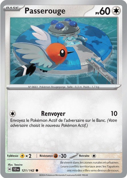 Passerouge - 121/142 - Pokémon - Couronne Stellaire