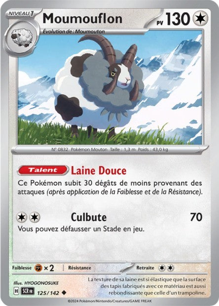 Moumouflon - 125/142 - Pokémon - Couronne Stellaire