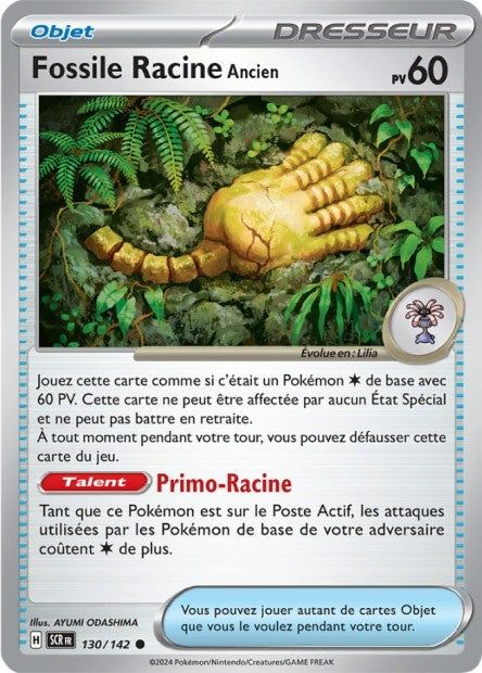 Fossile Racine Ancien - 130/142 - Pokémon - Couronne Stellaire