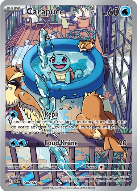 Carapuce - 148/142 - Pokémon - Couronne Stellaire