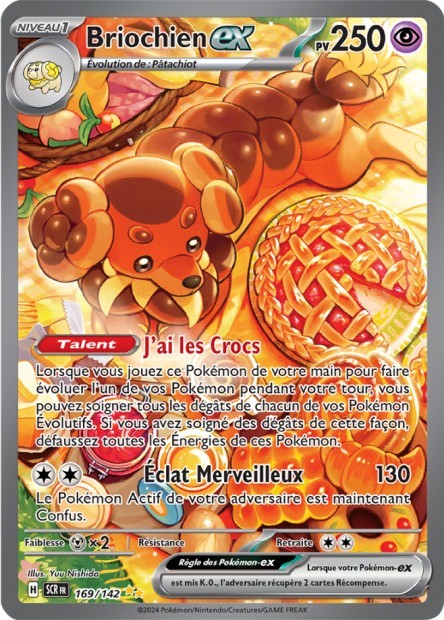 Briochien ex - 169/142 - Pokémon - Couronne Stellaire