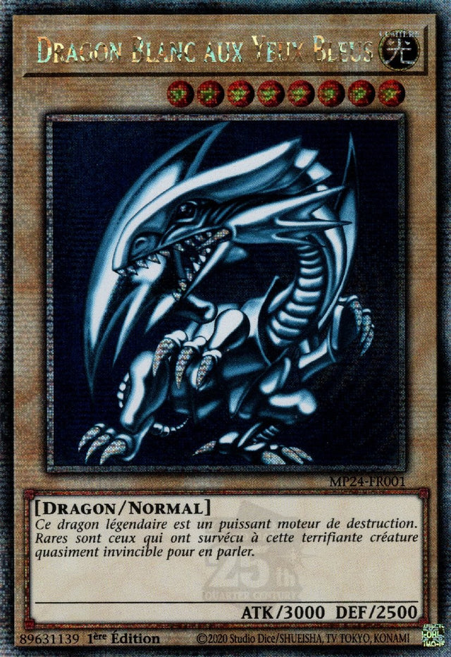 Dragon Blanc aux Yeux Bleus - MP24-FR001