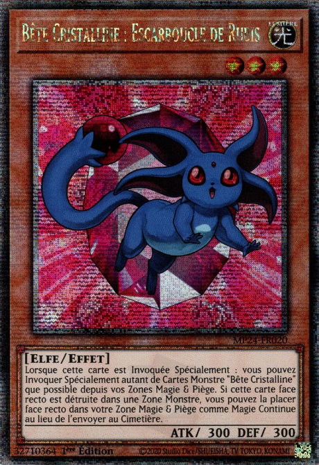 Bête Cristalline : Escarboucle de Rubis - MP24-FR020