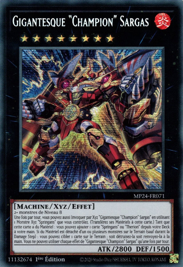 Gigantesque "Champion" Sargas - MP24-FR071