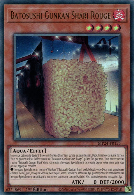 Batosushi Gunkan Shari Rouge - MP24-FR155