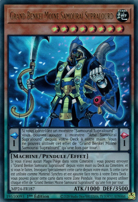 Grand Benkei Moine Samouraï Supralourd - MP24-FR187