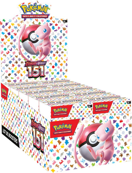 Pokémon - Display de 10 Bundle Écarlate et Violet : 151 (EV3.5)