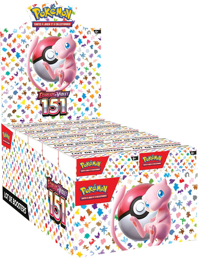 Pokémon - Display de 10 Bundle Écarlate et Violet : 151 (EV3.5)