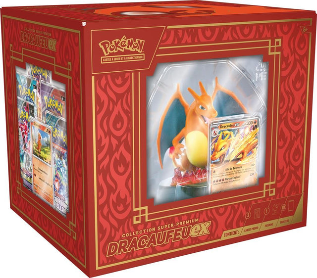 Pokémon - Coffret Collection Super-Premium : Dracaufeu-ex