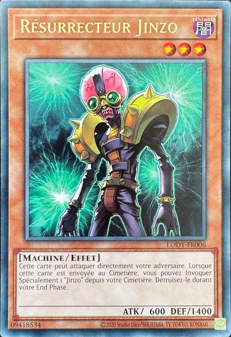 Résurrecteur Jinzo (V.2 - Rare) - LODT-FR006